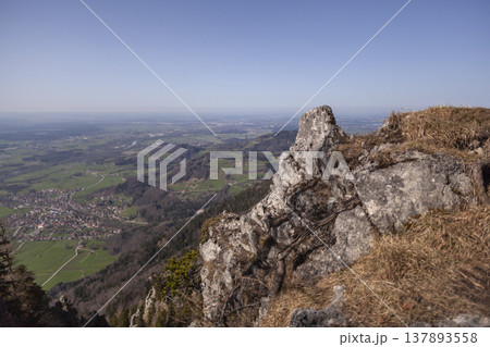 Heuberg mountain tour in springtime 137893558