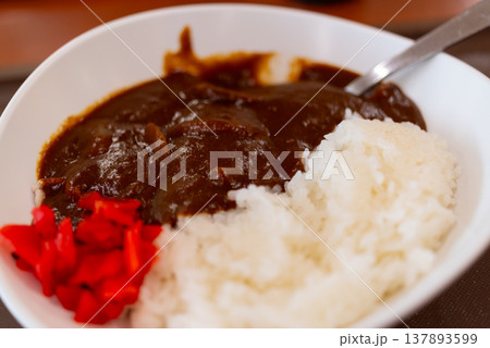美味しそうなカレーライス 美味しそうなカレーライス 137893599
