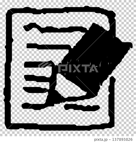 Contact book/notebook icon, vector line icon for kindergarten website. Contact book/notebook icon, vector line icon for kindergarten website. 137893826