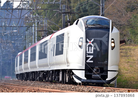 総武本線 四街道-物井 JR東日本 E259系 Ne009編成(鎌倉) 成田エクスプレス NEX 総武本線 四街道-物井 JR東日本 E259系 Ne009編成(鎌倉) 成田エクスプレス NEX 137893868