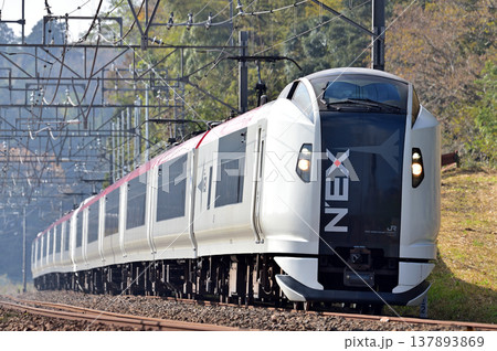 総武本線 四街道-物井 JR東日本 E259系 Ne020編成(鎌倉) 成田エクスプレス NEX 総武本線 四街道-物井 JR東日本 E259系 Ne020編成(鎌倉) 成田エクスプレス NEX 137893869