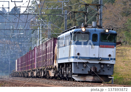 総武本線　四街道－物井　JR貨物　EF65-2084（新鶴見） 137893872