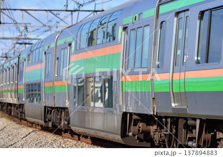 高崎線 本庄-岡部 JR東日本 E231系1000番台 サロ グリーン車 高崎線 本庄-岡部 JR東日本 E231系1000番台 サロ グリーン車 137894883