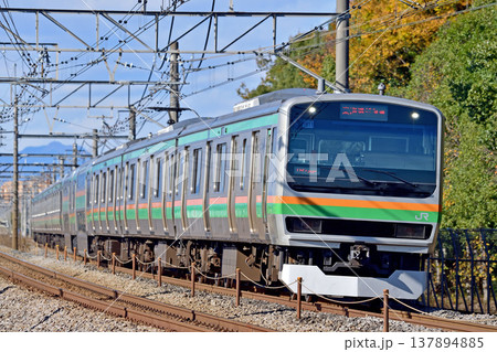 高崎線　本庄－岡部　JR東日本　E231系1000番台　U511編成（小山） 137894885