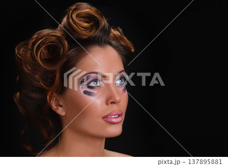 curlers coiffure 137895881
