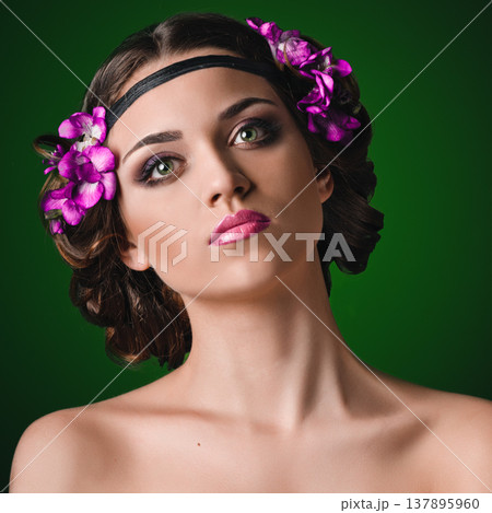 young Woman in greek style 137895960