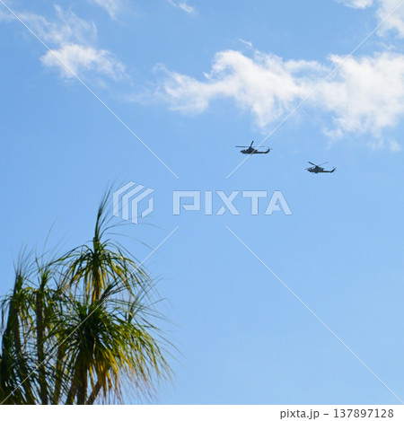 演習中の米軍機 演習中の米軍機 137897128
