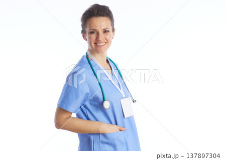 Friendly Female Doctor Portrait - Healthcare and Trust 137897304