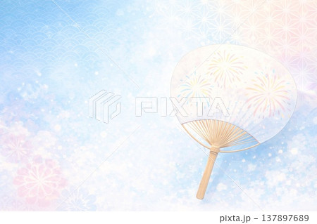 夏祭りの背景素材 137897689