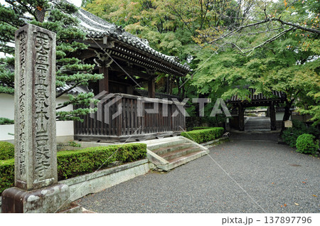 滋賀 西教寺の勅使門 滋賀 西教寺の勅使門 137897796