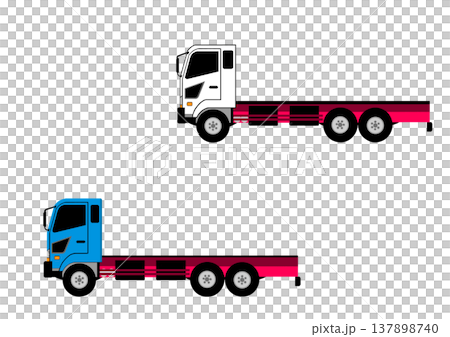 Cab chassis truck 137898740