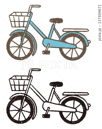 水色の自転車 137899671