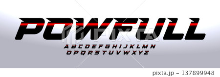 Modern Tech Racing Font With Speed Lines Effect On Red, Turquoise, Neon Light Background. Bold Sport Alphabet For Car, Motorsport, Game Logo, Poster, Technology Typographic Design. Vector typeset. Modern Tech Racing Font With Speed Lines Effect On Red, Turquoise, Neon Light Background. Bold Sport Alphabet For Car, Motorsport, Game Logo, Poster, Technology Typographic Design. Vector typeset. 137899948