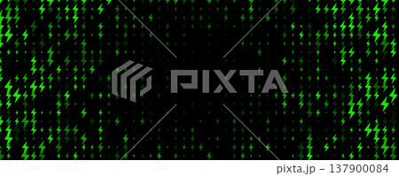 Electric Energy Icon Pattern Background Green Lightning Texturefor Speed Fast Charger Station. Current Charge Battery Digital Device BG, Charging Neon Light. Bolt Symbol Backdrop. Vector Illustration Electric Energy Icon Pattern Background Green Lightning Texturefor Speed Fast Charger Station. Current Charge Battery Digital Device BG, Charging Neon Light. Bolt Symbol Backdrop. Vector Illustration 137900084