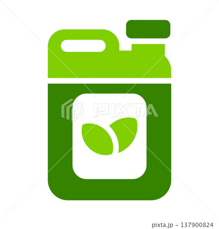 Hydroponic Nutrient Bottle Container Symbol 137900824