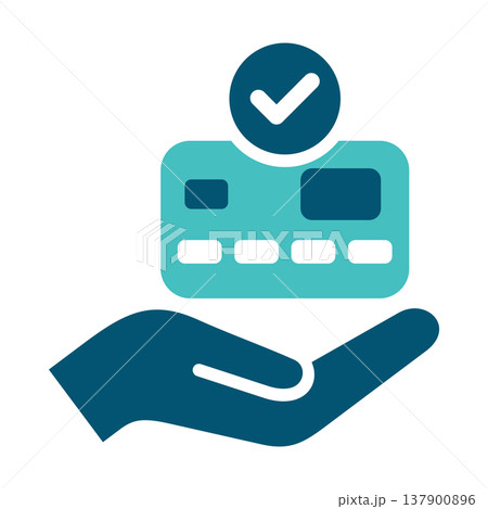 Credit Card Approval Finance Symbol Credit Card Approval Finance Symbol 137900896