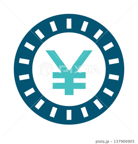 Yen Coin Currency Finance Symbol Yen Coin Currency Finance Symbol 137900905
