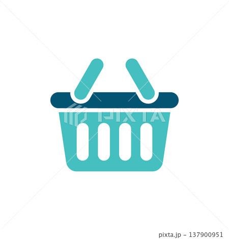 Shopping Basket Retail Checkout Symbol 137900951