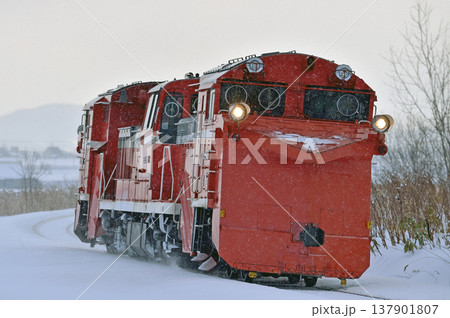 宗谷本線　北比布－蘭留　JR北海道　DE15-2515（旭川） 137901807