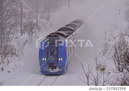 宗谷本線 蘭留ー塩狩 JR北海道 キハ261系0番台 SE-201編成(苗穂) スーパー宗谷 宗谷本線 蘭留ー塩狩 JR北海道 キハ261系0番台 SE-201編成(苗穂) スーパー宗谷 137902509