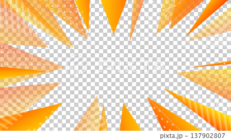 Orange converging lines background, radial design advertising banner material (16:9) Orange converging lines background, radial design advertising banner material (16:9) 137902807