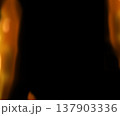 Abstract Orange Light Leak Frame Glow Overlay Effect 137903336