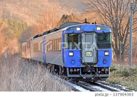 石北本線　遠軽－瀬戸瀬　JR北海道　キハ183系（苗穂）　オホーツク 137904363