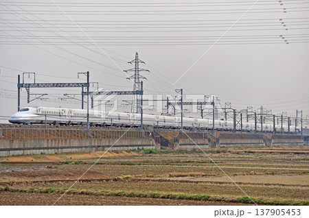 東海道新幹線 新横浜-小田原 JR東海/JR西日本 N700A系 のぞみ ひかり こだま 東海道新幹線 新横浜-小田原 JR東海/JR西日本 N700A系 のぞみ ひかり こだま 137905453