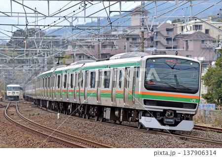 東海道本線 真鶴 JR東日本 E231系1000番台 U64編成(小山) 東海道本線 真鶴 JR東日本 E231系1000番台 U64編成(小山) 137906314
