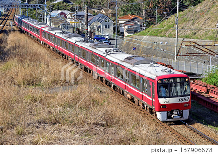京急久里浜線 京急長沢-YRP野比 京急 1000形 1472編成 京急久里浜線 京急長沢-YRP野比 京急 1000形 1472編成 137906678