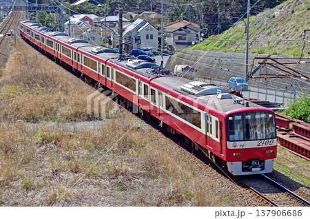 京急久里浜線 京急長沢-YRP野比 京急 2100形 2172編成 京急久里浜線 京急長沢-YRP野比 京急 2100形 2172編成 137906686