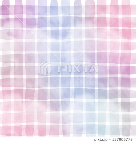 Pink Purple Gradient Plaid Gingham Madras Check Hand Drawn Background Pattern Overlay Pink Purple Gradient Plaid Gingham Madras Check Hand Drawn Background Pattern Overlay 137906778