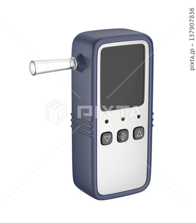 Digital breathalyzer for alcohol testing Digital breathalyzer for alcohol testing 137907836