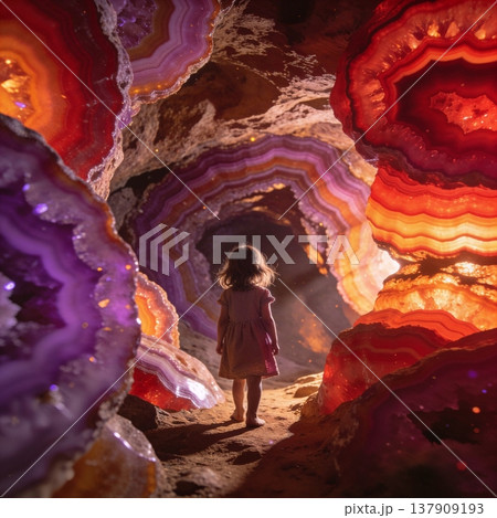 赤い世界 地底探検 赤い世界 地底探検 137909193