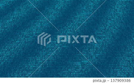 Digital Pulse of the Network - Abstract Binary Stream and Cybersecurity Data Flow Digital Pulse of the Network - Abstract Binary Stream and Cybersecurity Data Flow 137909386