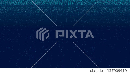 The Descending Matrix - Vertical Binary Stream with Minimalist Negative Space. Perspective. The Descending Matrix - Vertical Binary Stream with Minimalist Negative Space. Perspective. 137909419