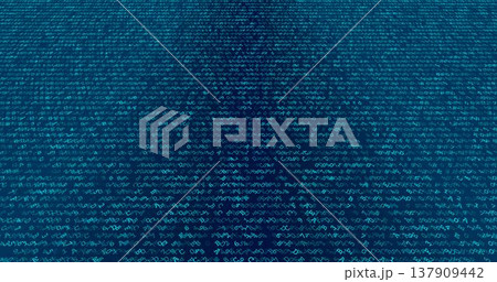 Digital Flux - Abstract Binary Symbol Grid for Cyber Security and Data Processing. Perspective. 137909442