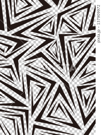 Geometric zebra pattern material: dark colors Geometric zebra pattern material: dark colors 137909972