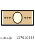 お金のシンプルなベクターアイコンイラスト素材（1枚） 137910338