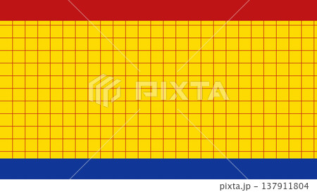 Colorful Grid Pattern with Primary Colors, Toy Style Retro Background Colorful Grid Pattern with Primary Colors, Toy Style Retro Background 137911804
