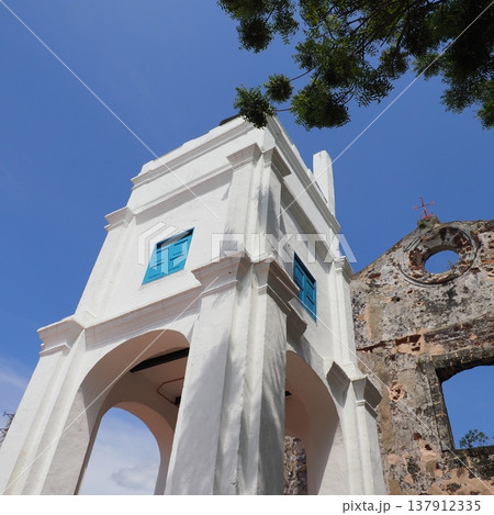 マラッカ セントポール教会の灯台 マラッカ セントポール教会の灯台 137912335