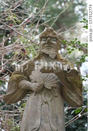 八王子城跡九合目、八王子神社横の天狗 八王子城跡九合目、八王子神社横の天狗 137912774