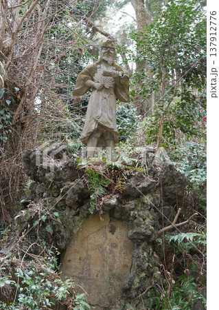 八王子城跡九合目、八王子神社横の天狗 137912776