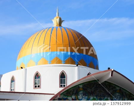 マラッカ 水上モスク マラッカ 水上モスク 137912999