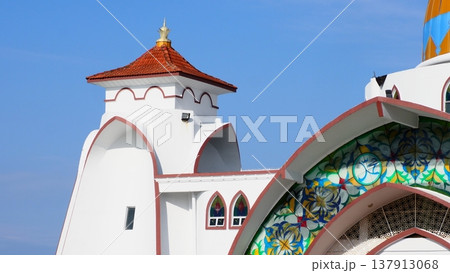 マラッカ 水上モスク マラッカ 水上モスク 137913068