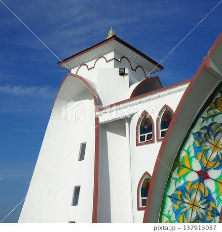 マラッカ 水上モスク マラッカ 水上モスク 137913087