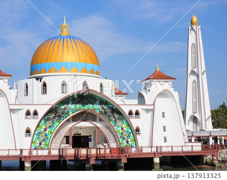 マラッカ 水上モスク マラッカ 水上モスク 137913325