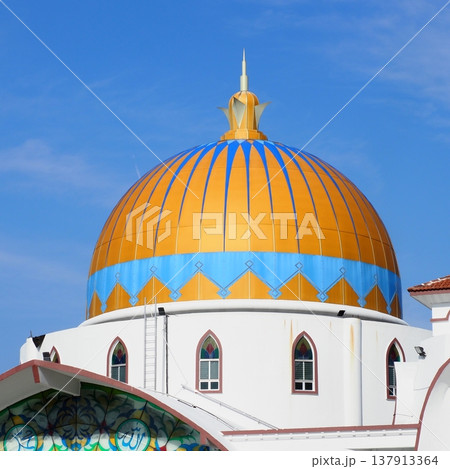 マラッカ 水上モスク マラッカ 水上モスク 137913364