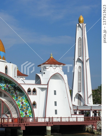 マラッカ 水上モスク 137913623