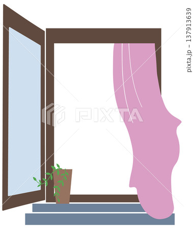 窓のデザインフレーム 137913639